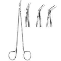 Alis 17.5cm Diethrich-Hegemann Vessel Scissors 60 Deg, A-GEN-174-17