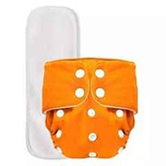 Fastgear Cotton Reusable Baby Diaper with Insert Pad, FG572, Size: Medium