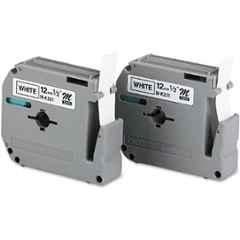 Brother M-K231 White Label Tape