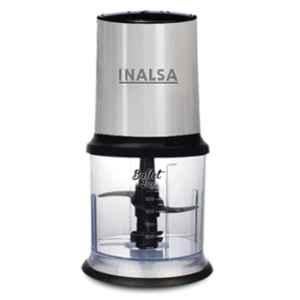 Inalsa Bullet Inox 450W 900ml Black & Silver Copper Motor Electric Chopper