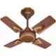 Lazer Euro 70W Aluminium Duster Gold High Speed Decorative Ceiling Fan, EURO24DGLD, Sweep: 600 mm