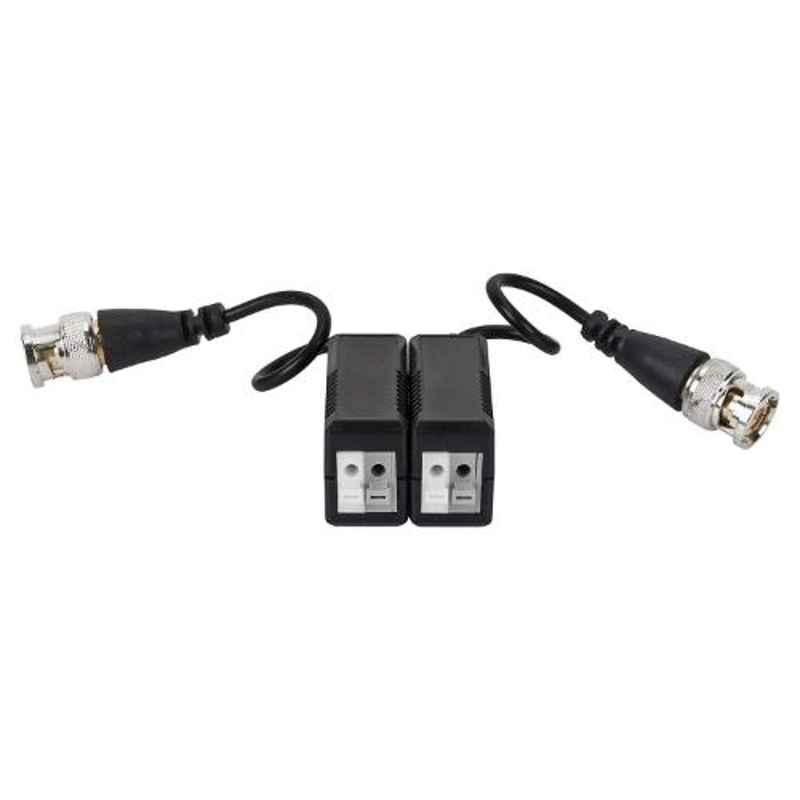 Usewell Plastic Black 1 Channel Video Balun Transceiver