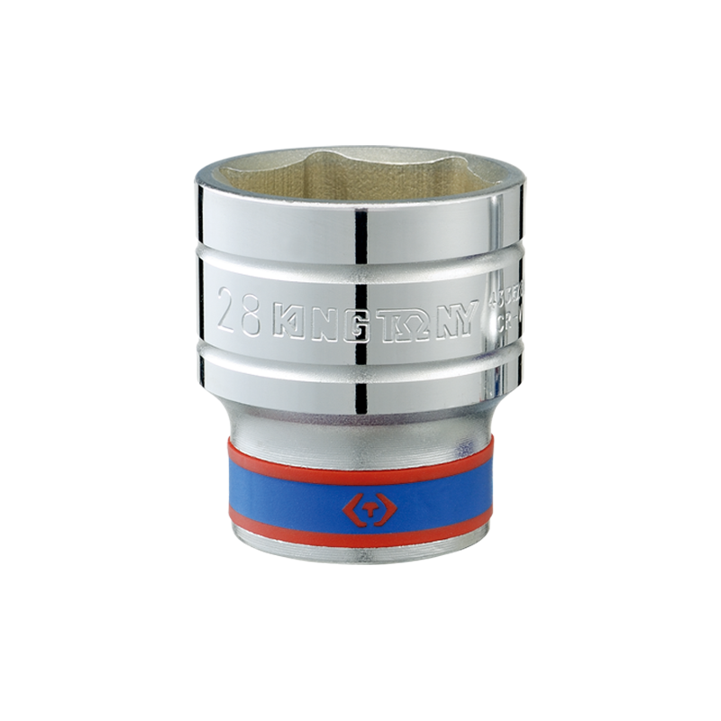 King Tony 1/2 inch 16mm Hexagon Standard Socket, 433516MR