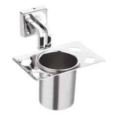 IRIS Stainless Steel Wall Mount Toothbrush Holder