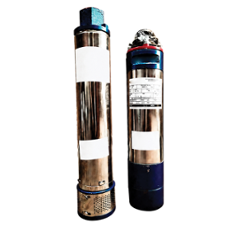 Rajco V-4 2HP 1.5kW 15 Stage Aluminium Single Phase Oil Filled Submersible Pumps