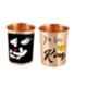 Healthchoice 400ml Jointless Copper Glass with Printed King & Couple (Pack of 2)
