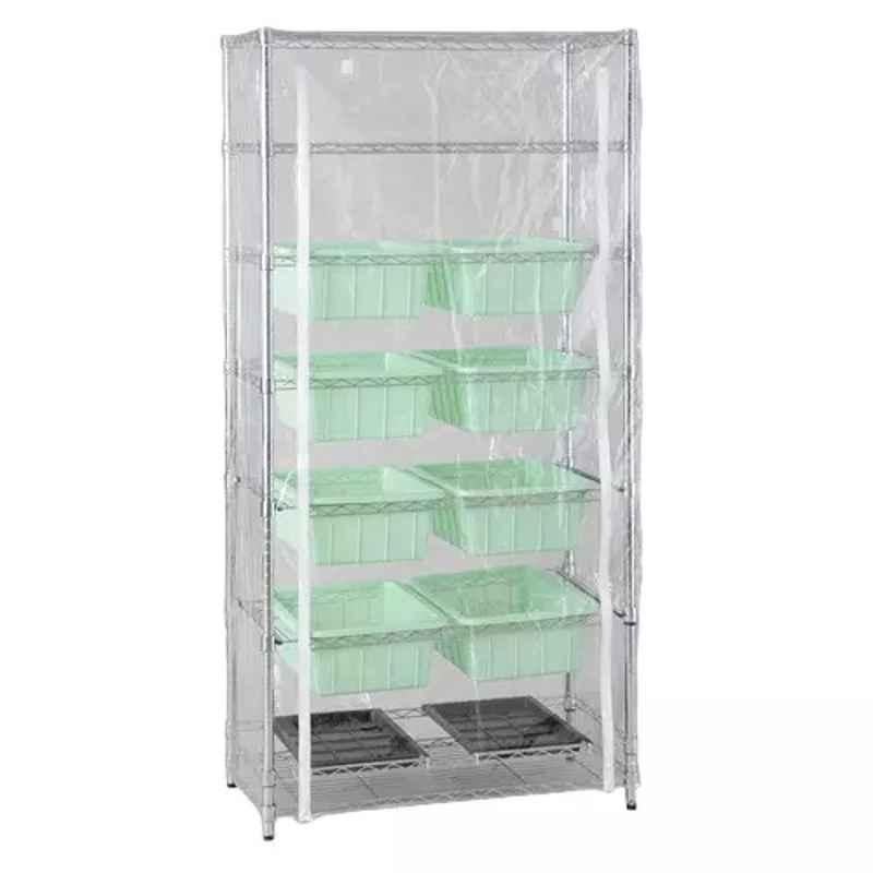 Lab Plus 900x450x1800mm Basket Drawer Type Instrument Drying Rack Set, LP-8719