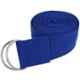 Strauss 6/8ft Blue Cotton Yoga Belt, ST-1018