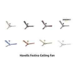 Buy Havells Festiva Es W Espresso Brown Bee Rating Ceiling Fan Fhcfe Sebr Sweep Mm