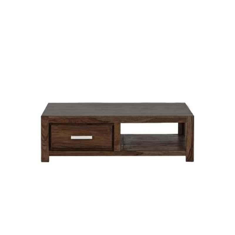 Angel Furniture 98x45x38cm Walnut Finish Sheesham Wood Storage Table, AFC-01W