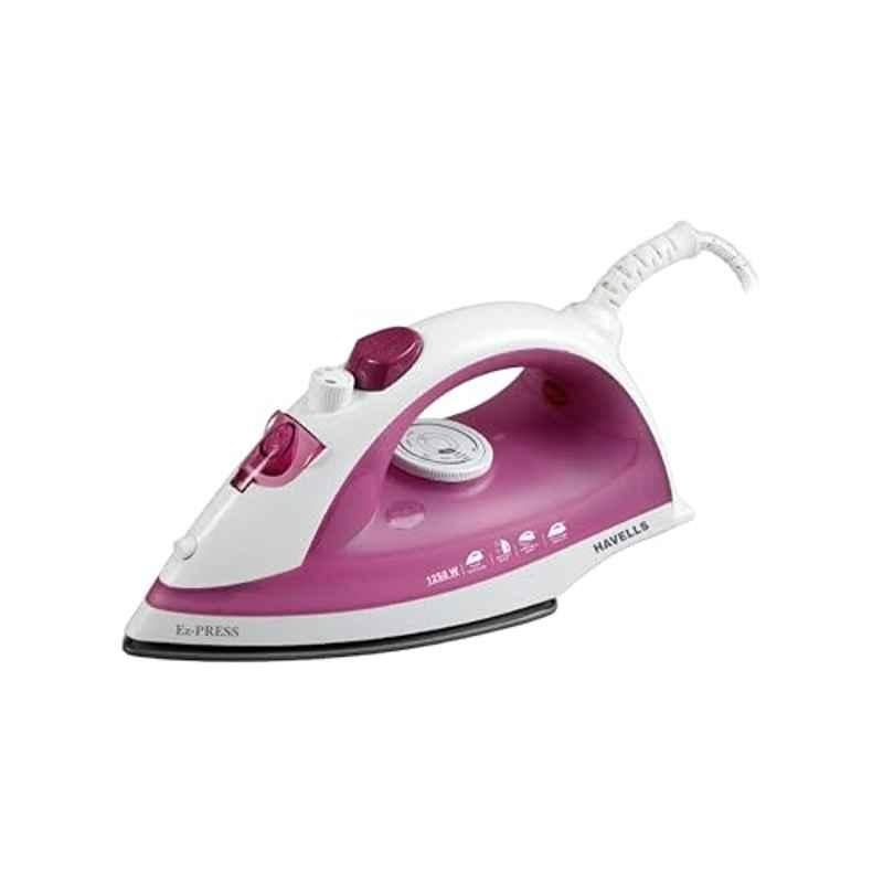 Havells Ez-Press 1250W 170ml Plastic Purple Steam Iron