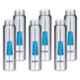 Baltra Relax 750ml Stainless Steel Silver Single Walled Water Bottle, BSL293 (Pack Of 6 )