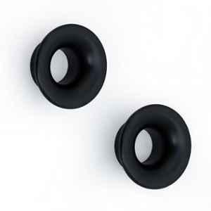 Plantex Knobs for Drawers/Round Drawer Knobs for Cabinets/Pull-Push Knobs for Kitchen/Bedroom Drawer (Pack of 2) Black