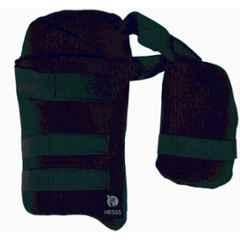 HRSGS Black Right Hand Youth Size Cricket Thigh Guard