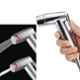 Marcoware ABS Chrome Finish Dual Flow Changing Health Faucet Set