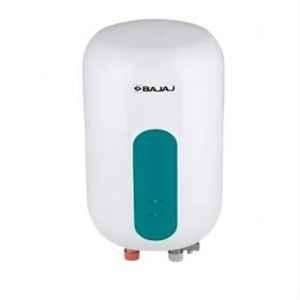 Bajaj Aquaquick 3000W 3 Litre 4 Star White & Blue Thermoplastic Vertical Instant Geyser with Stainless Steel 304 Tank