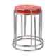 Da URBAN M-384-Red DISC Stack Stool (Pack of 2)