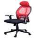 Regent Matrix Net & Metal High Back Black & Red Mesh Chair