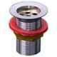 Spazio 32mm Stainless Steel Chrome Finish Full Thread Waste Coupling
