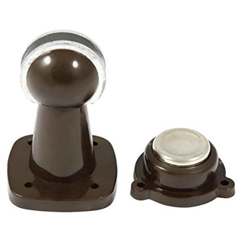 Hersen 10g Plastic Brown Spheric Magnetic Door Holder