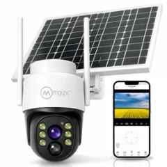 Maizic Smarthome Black Bull 5MP 4G FHD Solar Camera with Color Night Vision, AI Human Detection & Two Way Audio Alarm