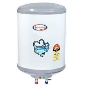 Kanishka Lotus 2000W 10L Grey & White Storage Water Geyser