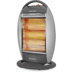 Longway Blaze 1200W Grey Halogen Room Heater (Pack of 3)