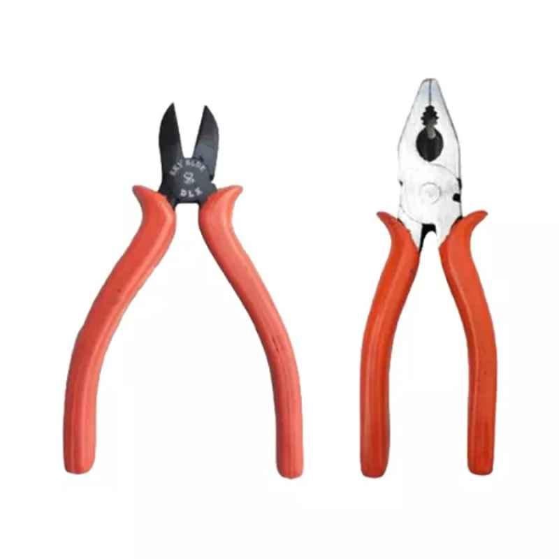 Sky Blue 2 Pcs 8 inch Lineman Plier Combo, SBE_PLIER_COMBOS_COMBO_698