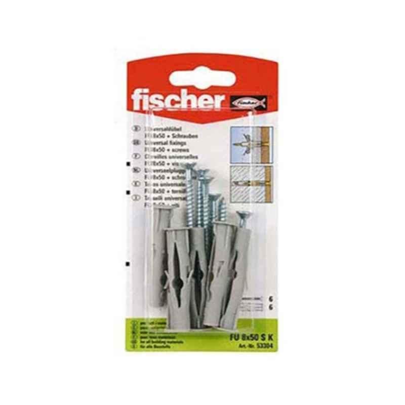 Fischer 20Pcs 45462 Grey Expansion Plug Set