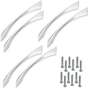 Atom 212 10 inch Chrome Plated Finish Zinc Cabinet Pull Handle (Pack of 6)