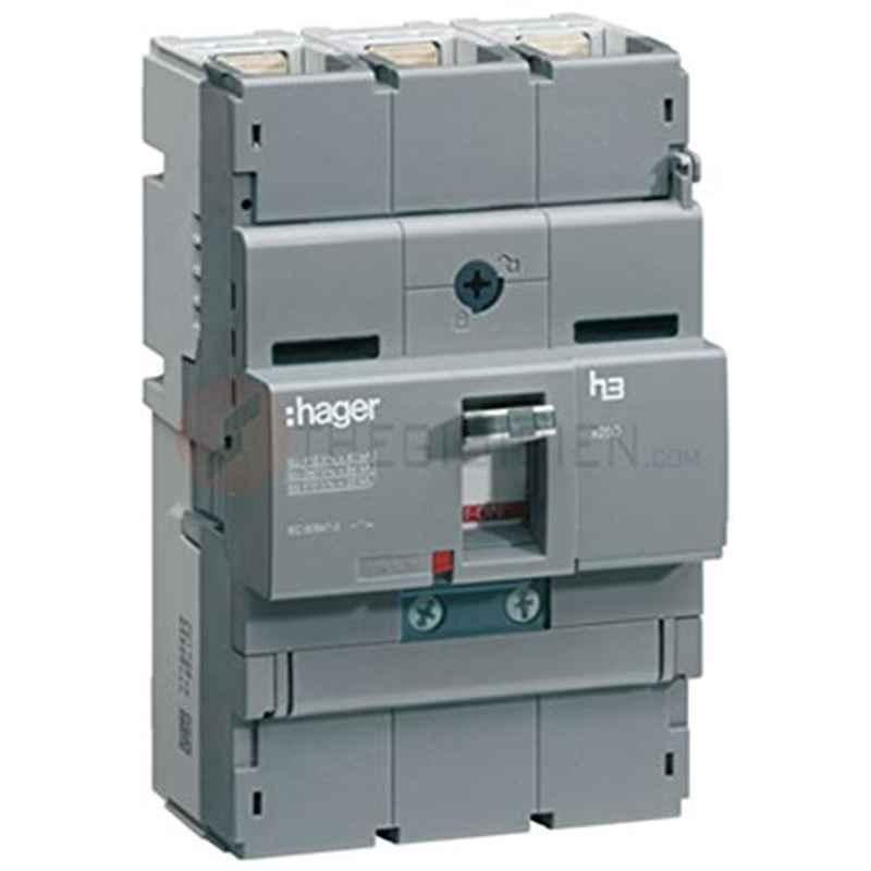 Hager 160A 40kA 3 Pole Standard Moulded Case Circuit Breaker, HNB160Z