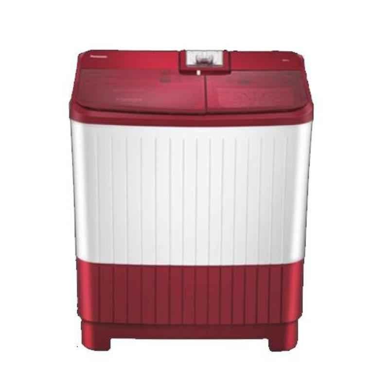 Panasonic 8kg Red Semi Automatic Top Load Washing Machine, NA-W80H5RRB