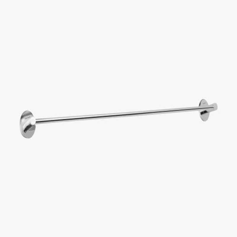 Kerovit 18 inch Silver ABS Chrome Finish Oval Range Towel Rail, KA980002