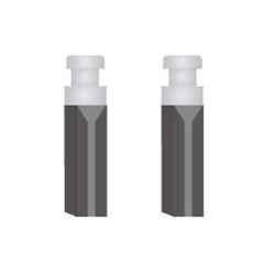 Axiva 3.5ml Two Side Polished with Round Teflon Stopper Optica Cell for Spectrophotometer Quartz, RSQ 0350