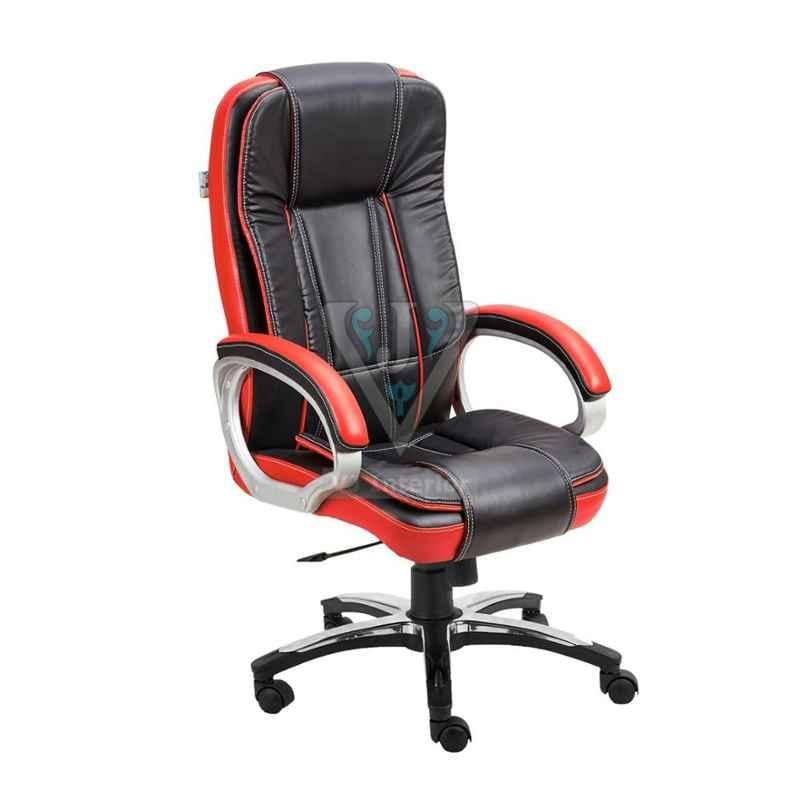 VJ Interior 18x20 inch Leather High Back Revolving Office Chair, VJ-1416