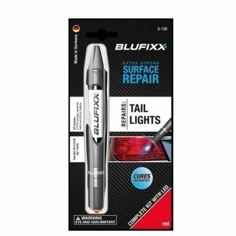 Blufixx LED Repair Gel Pen Kit, S-126, 5GM, Red