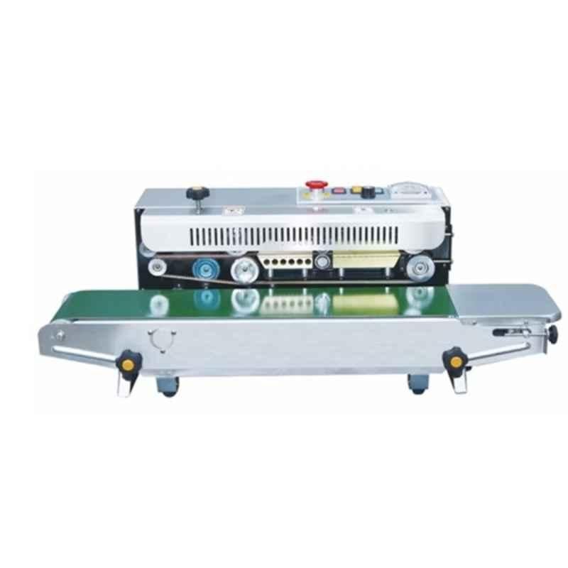 PPH Impex 650W Stainless Steel Nitrogen Flushing Horizontal Band Sealer Machine, FR-900 SSH