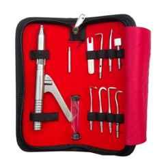 Forgesy 11 Pcs Dental Automatic Crown Remover Gun Type Spring Loaded Set, X110