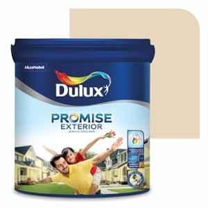 Dulux Promise 4 Litre Parchment Gloss Finish Exterior Acrylic Emulsion Paint, E6D7BD-4
