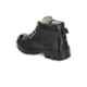 Eego Italy Leather Steel Toe Black Work Safety Boots, Size: 11, WW-88