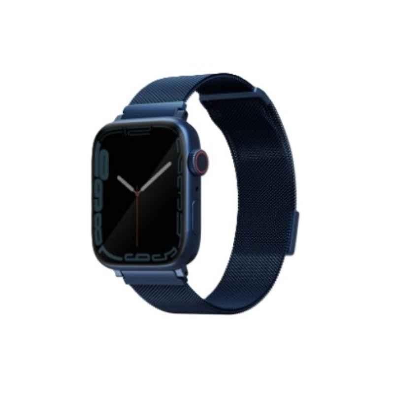 Uniq Dante Mesh Steel Cobalt Blue Strap for Apple Watch 45, 44 & 42mm