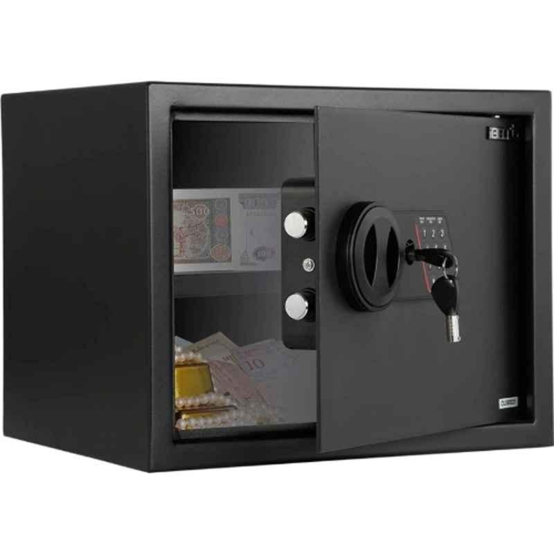 iBELL SL-30B 30 Litre Metal Black Digital Electronic Safe Locker for Personal & Office Use