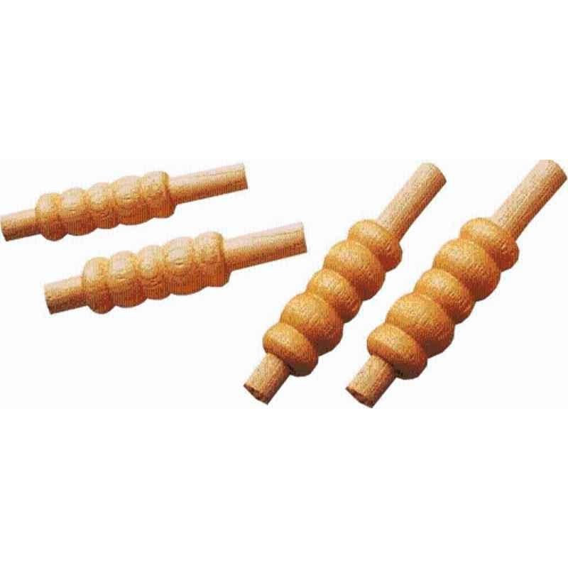 Matrica 9 inch UK Wooden Handcrafted Standard Cricket Stump Bails (Pack of 4)