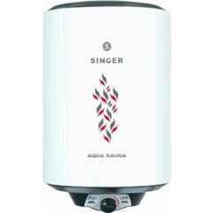 Singer Aqua Sauna 15 Litre 2000W White Storage Water Geyser, SWH-15GPWT