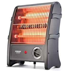 Eveready QH800 800W Plastic Black Room Heater with 2 Rod