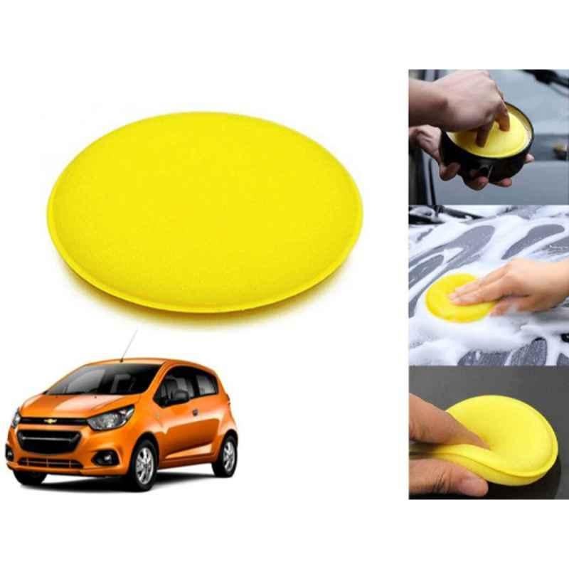 Auto Pearl Polyurethane Beige Washing & Waxing Polish Foam Sponge for Beat T2 2017