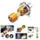 JBRIDERZ 55W Golden High Missile Low Beam H4 LED Headlight Bulb for Bajaj Pulsar