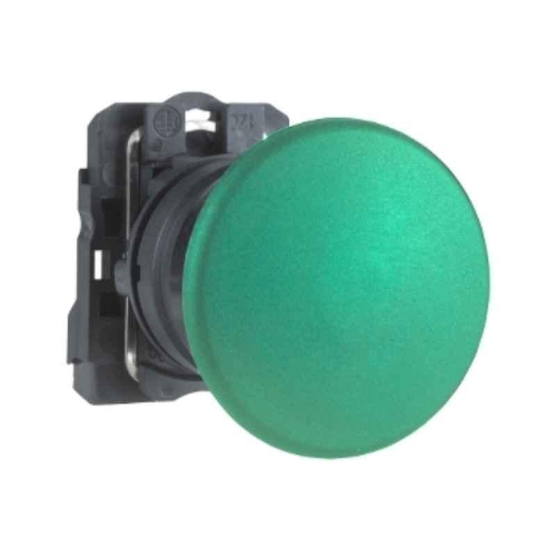 Schneider Electric Harmony 40mm Green Mushroom Head Spring Return Type Non Illuminated Push Button, XB5AC31N