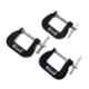 Climax 1.25 inch Iron Black Mini C-Clamp (Pack of 3)