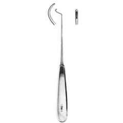 Alis 20cm/8 inch Deschamps Cork Screw Shape Blunt Right Hand, A-GEN-111-20